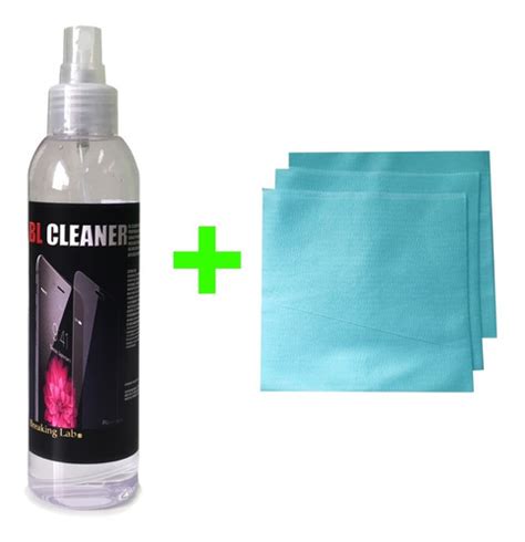 Limpia Pantallas Celular Lcd Led Tablet Spray 200ml 3 Paños CINE 24