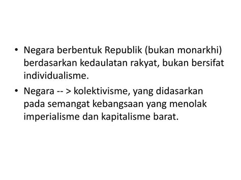 Negara Berbentuk Republik Bukan Monarkhi Berdasarkan Kedaulatan