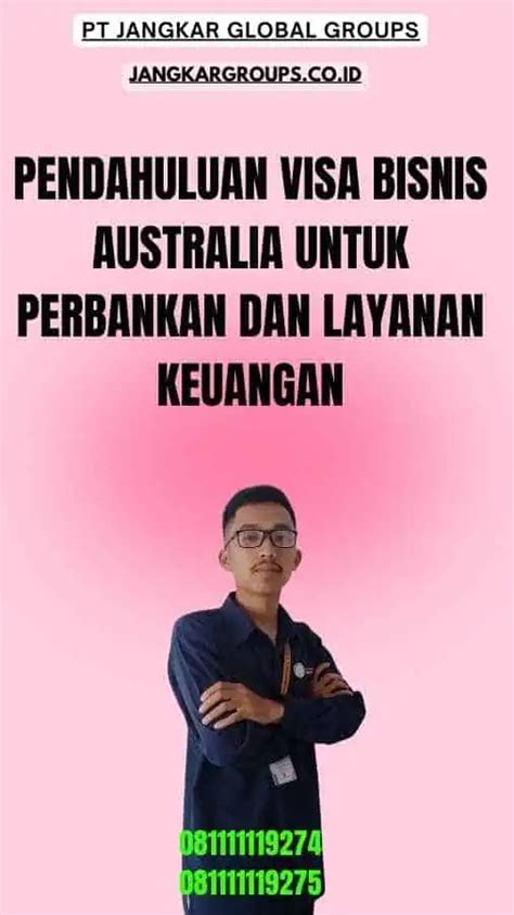 Visa Bisnis Australia Untuk Perbankan Dan Layanan Keuangan Jangkar