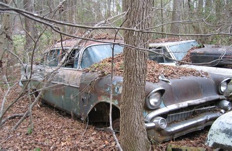 1957 Chevrolet Abandoned Abandoned Cars Abandoned Vehicles Classic