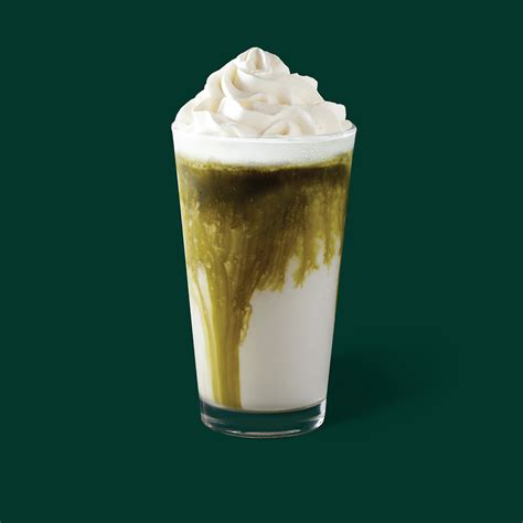 Matcha White Chocolate Affogato Frappuccino Thailand Exclusive