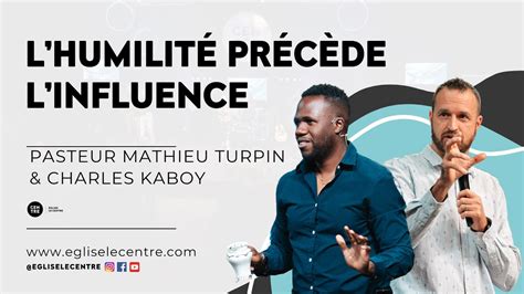 L Humilit Pr C De Linfluence Pasteur Matthieu Turpin Charles