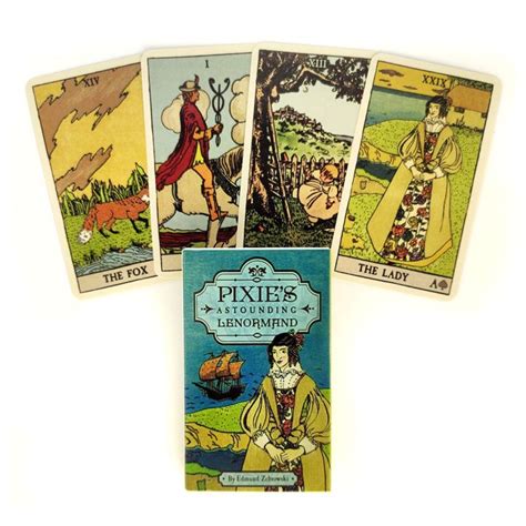 Pcs Pixies Astounding Lenormand Oracle Tarot Cards English Version