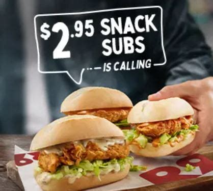 Deal Red Rooster Snack Subs Frugal Feeds