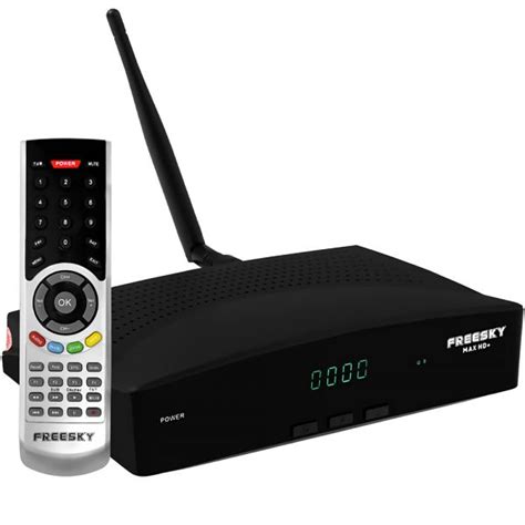 Receptor Fta Freesky Max Hd Full Hd Wifi Preto