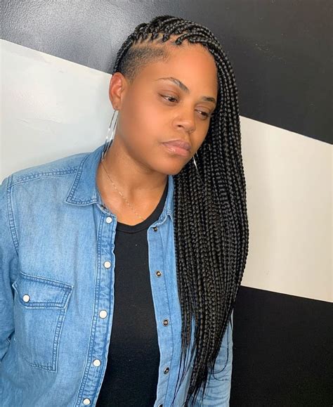 Pin On Braids With Shaved Sides