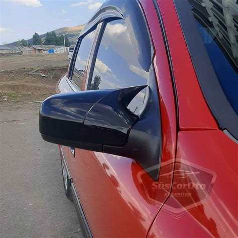 Opel Astra G 1998 2004 Uyumlu Batman Yarasa Ayna Kapağı Piano Black ABS