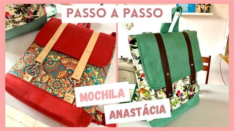 Como fazer um mochila fácil e estilosa Passo a passo YouTube