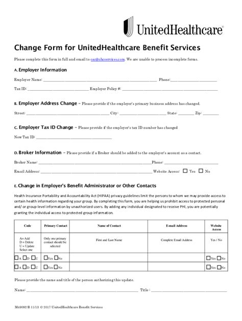 Fillable Online Myuhc Comcontentmyuhcmedical Claim Form