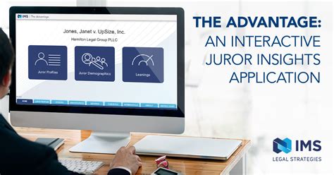 advantage mock jury trial insights application ims legal