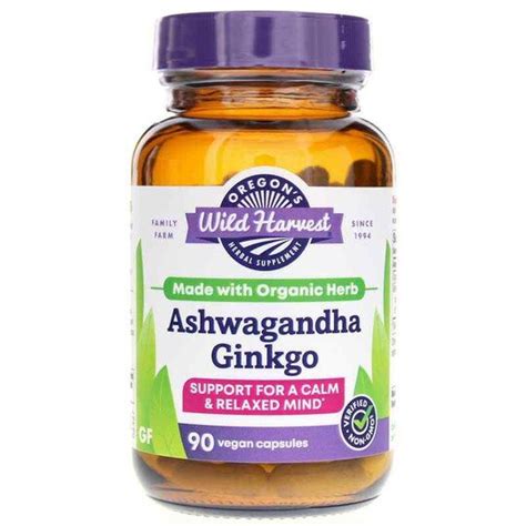 Ashwagandha Ginkgo, Oregons Wild Harvest