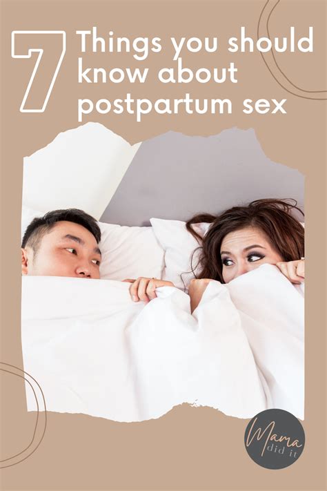 8 Things You Should Know About Postpartum Sex Artofit