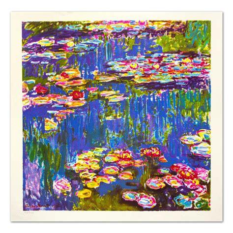 At Auction Claude Monet Claude Monet Lithograph Mympheas