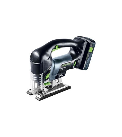 Akumuliatorinis siaurapjūklis CARVEX PSBC 420 HPC 4 0 EBI Plus Festool