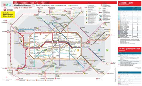 Netzplan S Bahn Galeriede