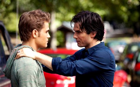 Damon&Stefan - Damon and Stefan Salvatore Wallpaper (24875964) - Fanpop