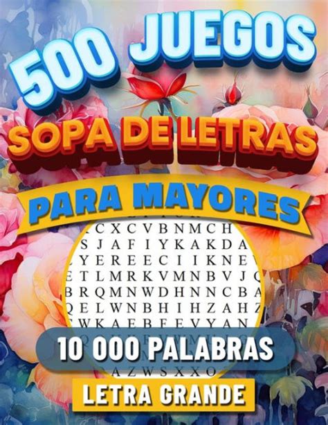 Sopa De Letras Para Personas Mayores Juegos Pasatiempos Para