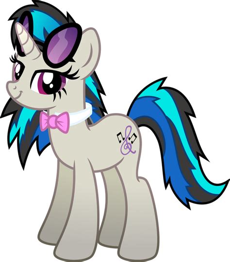 Fusion of Vinyl Scratch and Octavia by Osipush on DeviantArt