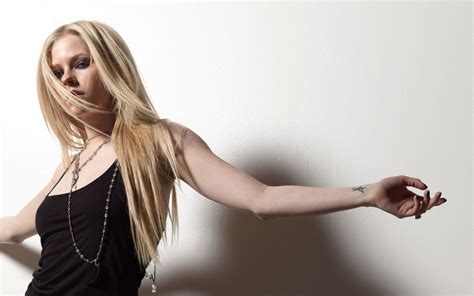 Wallpaper Women Blonde Long Hair Singer Dress Avril Lavigne