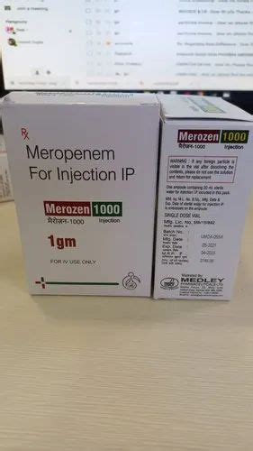 Meropenem 1000 Mg 1 Gm At Rs 200 Vial In Lucknow ID 23718391288