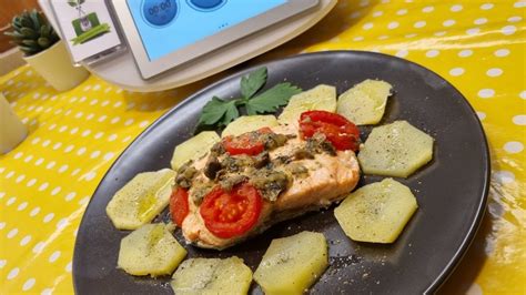 Salmone Al Cartoccio Con Patate Video Ricette Bimby