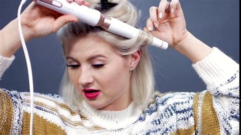 How To Use A Tapered Curling Wand On Short Hair