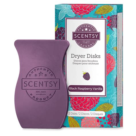 Black Raspberry Vanilla Dryer Disks Scentsy Online Store