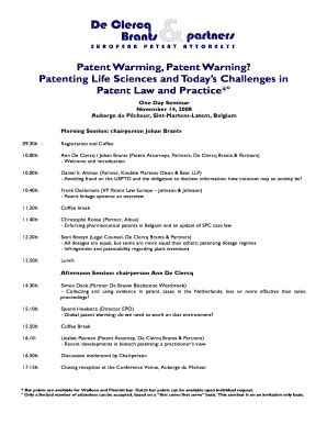 Fillable Online Patent Warming Patent Warning Patenting Life Fax Email