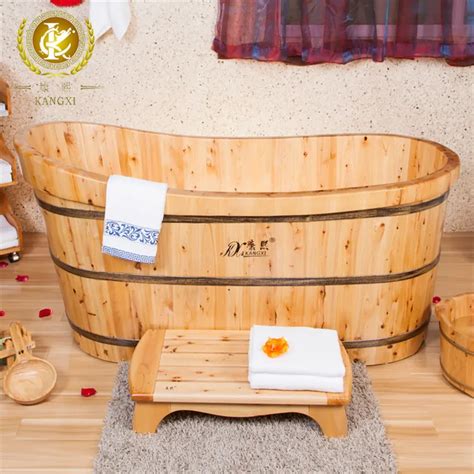 Wooden Bathing Barrelswooden Barrel Bathtublow Price Wood Natural