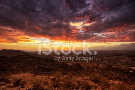 South Mountain Sunset Stock Photo | Royalty-Free | FreeImages