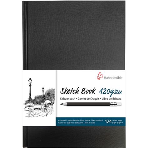 Hahnemuhle Sketch Book Black Cover A4 64 Sheets 10628353 Bandh