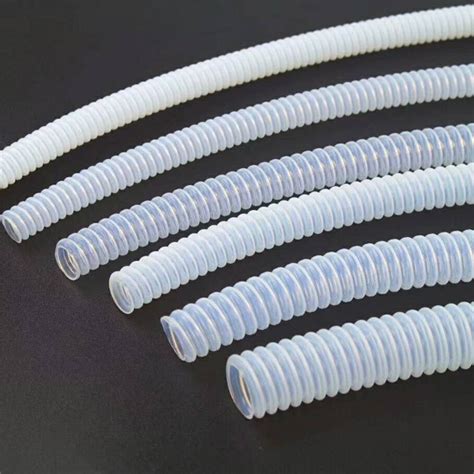 Clwb Dn25 Ptfe Convoluted Hose With 304 Stainless Steel Over Braided