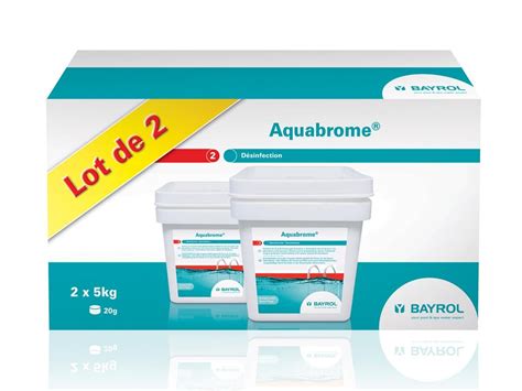 Brome Aquabrome 10 Kg 2 X 5 Kg Bayrol Leroy Merlin