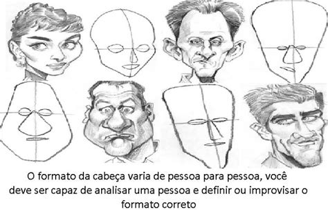 Como Desenhar Caricaturas Passo A Passo Para Iniciantes Fazer