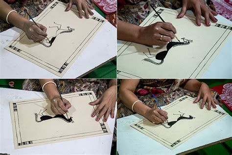 D Source Design Gallery On Warli Painting Process Nagpur Maharashtra