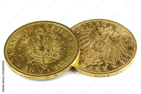 20 Reichsmark Goldmünzen Hamburg mit großem und kleinem Adler