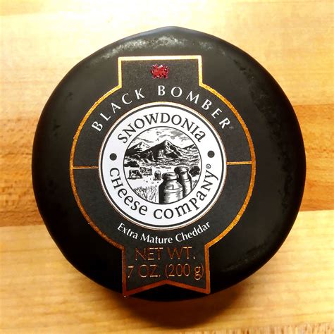 Black Bomber Extra Mature Cheddar (7 oz.) – Snowdonia Cheese Company ...