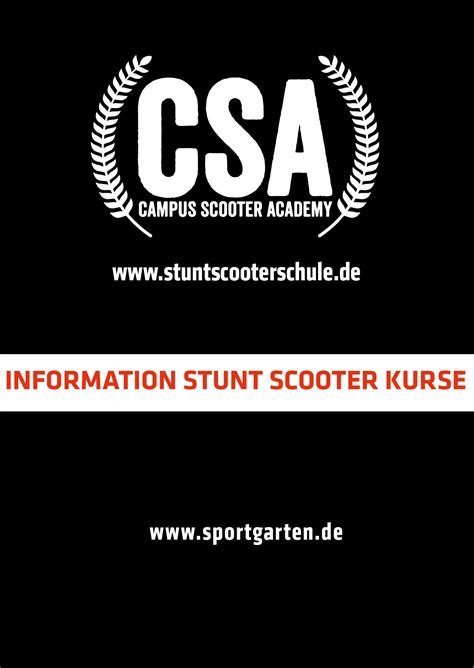 Csa Campus Scooter Academy Am Sportgarten E V Bremen