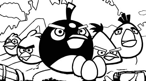 Printable Angry Birds Coloring Pages Free Wallpapers Hd 7040 The Best Porn Website