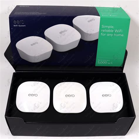 Eero Ac Dual Band Mesh Wi Fi System Pack White