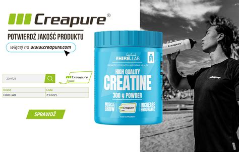 Creapure 300g HIRO LAB Cena Dawkowanie Opinie Sklep MusclePower