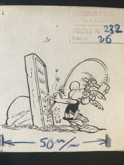 Albert Uderzo René Goscinny Asterix en Hispanie PL16 Planche