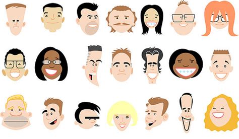 Cartoon People Faces - Cliparts.co