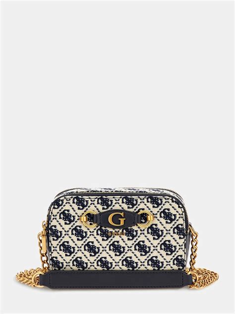 Guess Izzy G Logo Mini Crossbody Bag