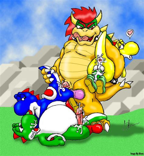 Rule 34 Anal Anal Sex Bowser Chubby Cum Egg Glenn Heart Koopa Male Male Only Mario Series