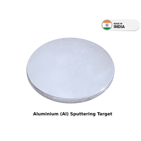 Aluminium Al Sputtering Target Vritra Technologies