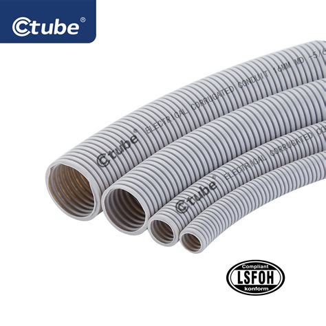 20mm Electrical Thread Zero Halogen LSZH Free Flexible Conduit Pipe