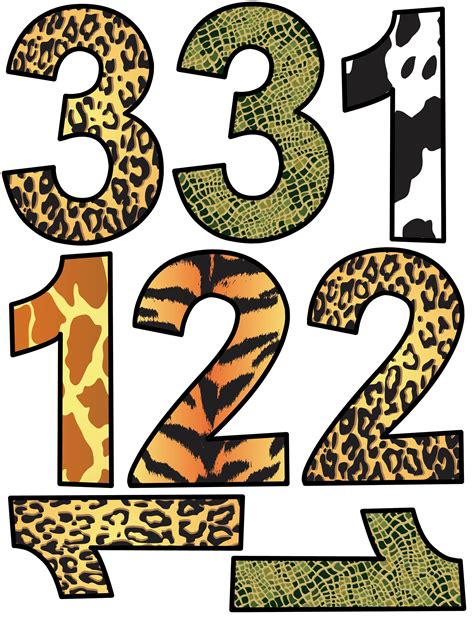 Animal Print Bulletin Board Letters Classroom Cut Out - Etsy