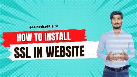 How To Install Ssl On Your Website YouTube