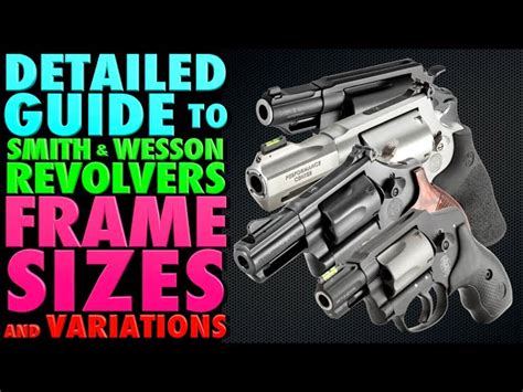 Smith Wesson Model Frame Sizes